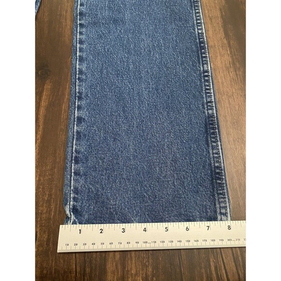 Wrangler Cowboy Cut Original Fit 13MWGK Mens Blue Jeans 33x34 Slim Fit Premium - Picture 8 of 9